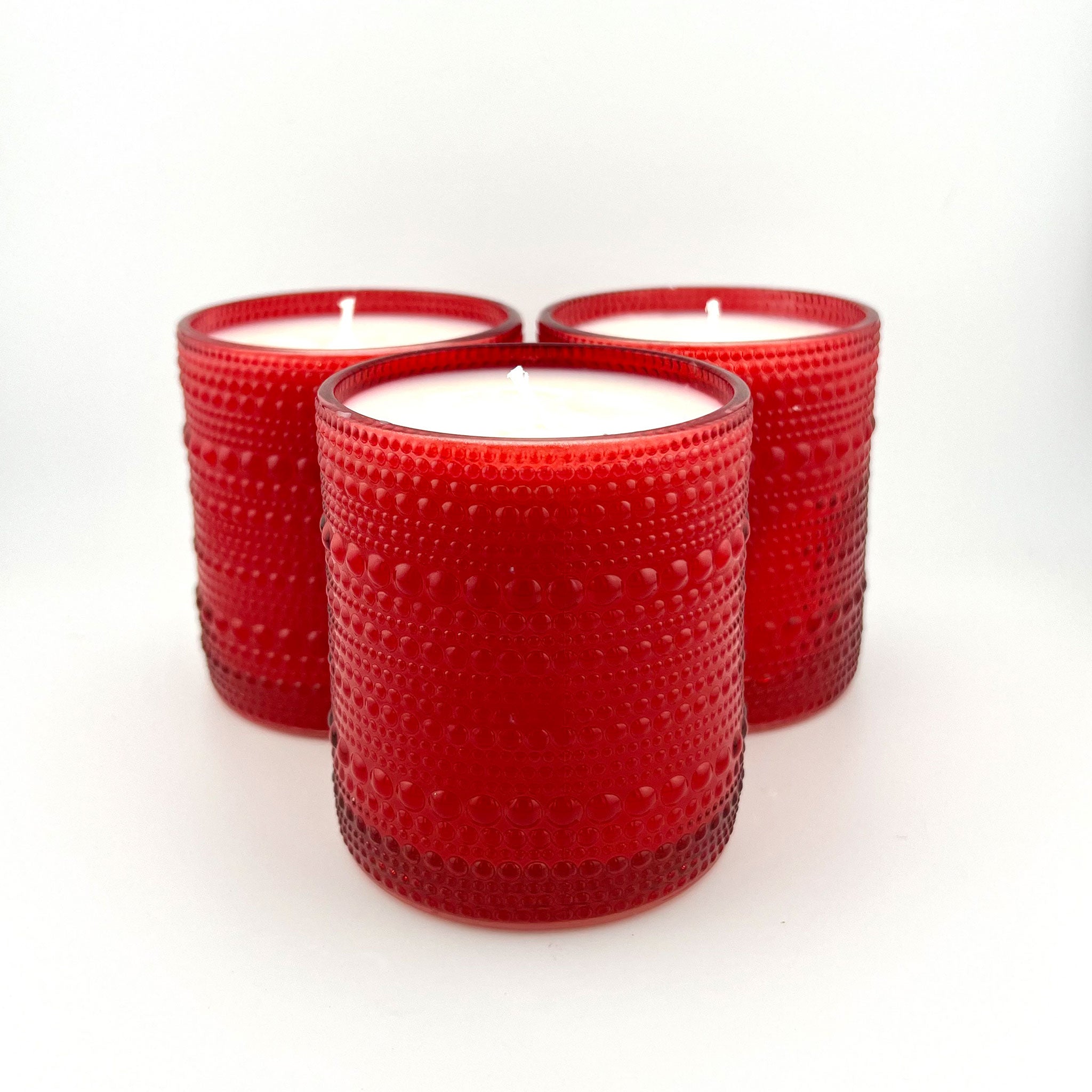 Crimson Glow Candle