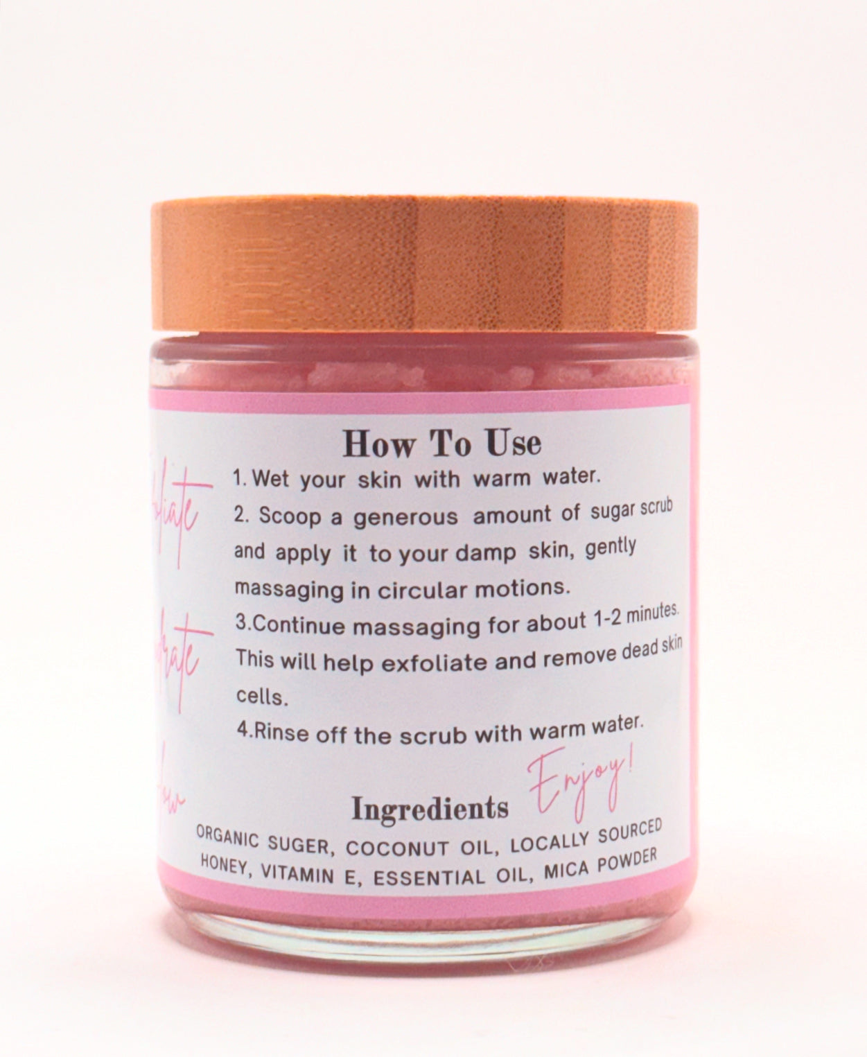Whipped Sugar Scrub, Wild Cherry