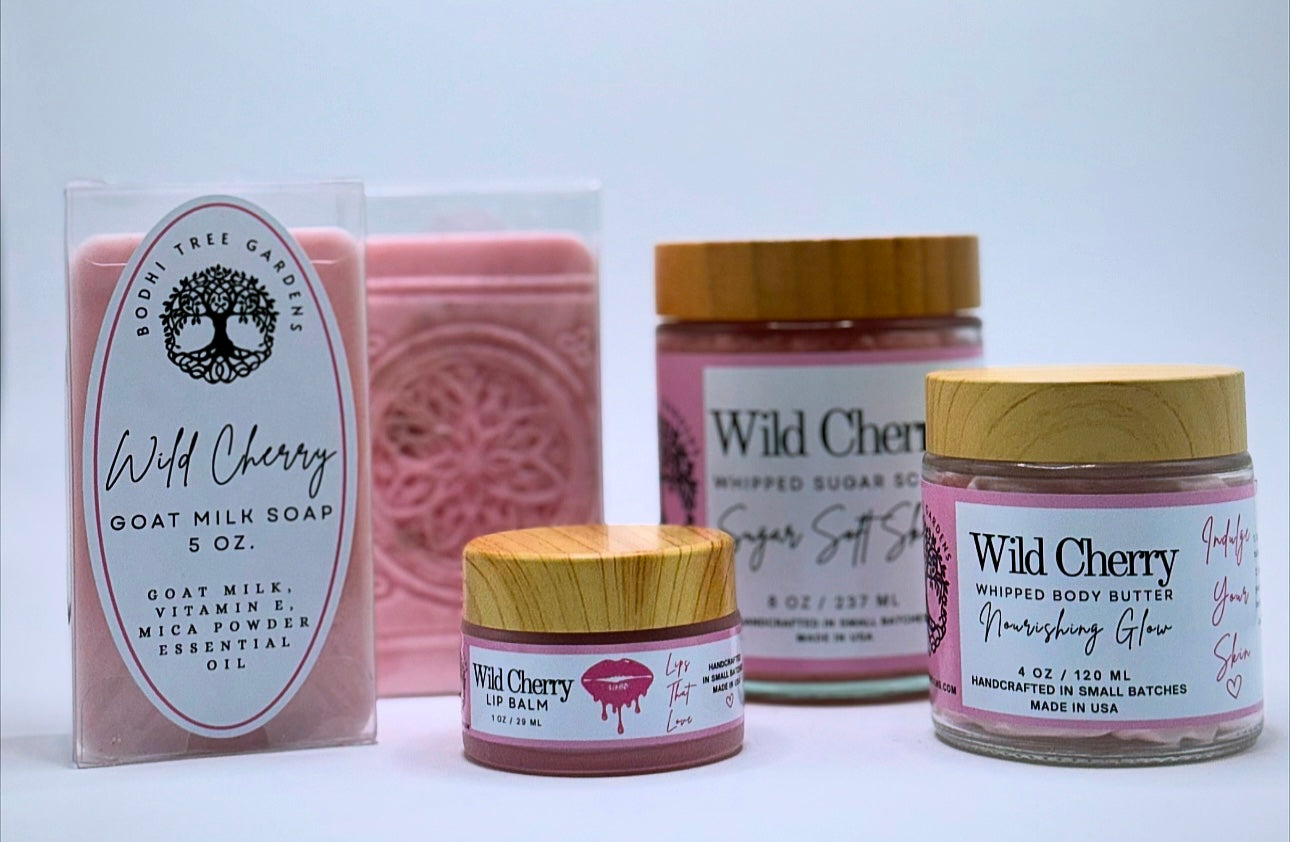 Whipped Sugar Scrub, Wild Cherry