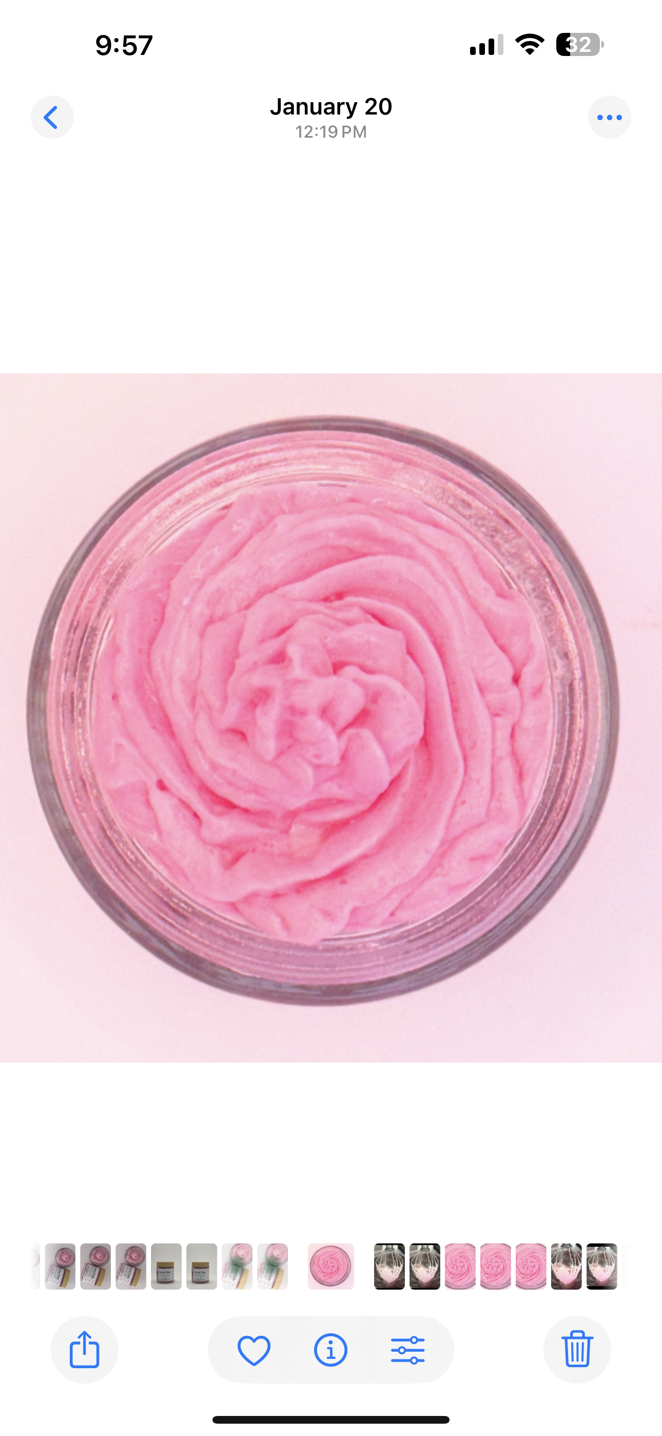 Whipped Body Butter, Hibiscus