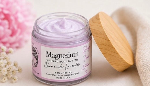 Magnesium + Arnica Botanical Whipped Body Butter