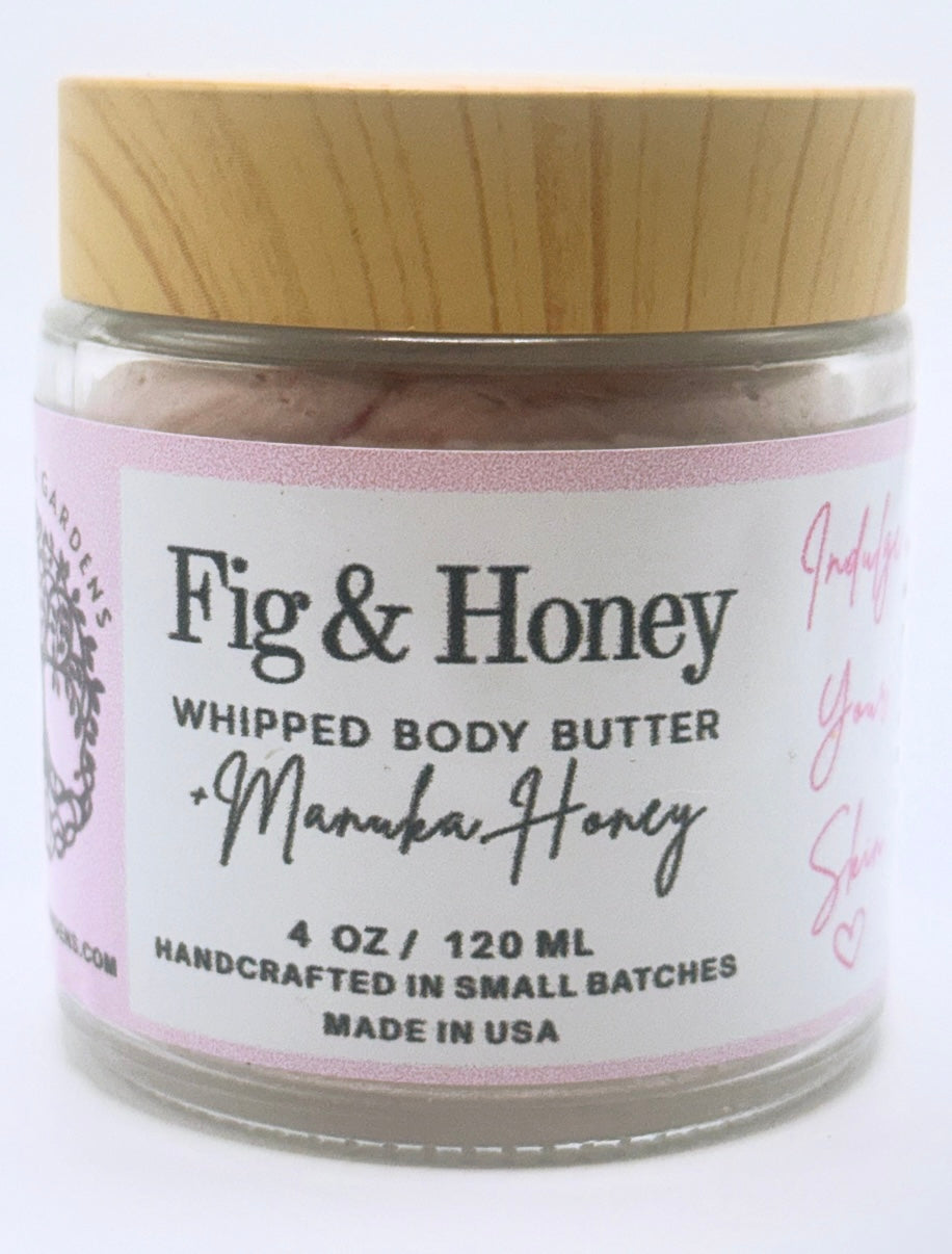 WHIPPED BODY BUTTER, FIG & HONEY