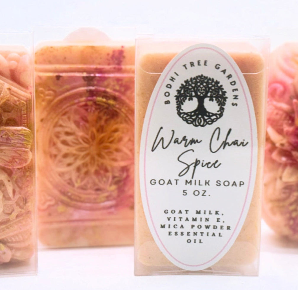 GOAT MILK SOAP, WARM CHAI SPICE