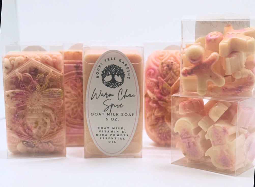 GOAT MILK SOAP, WARM CHAI SPICE