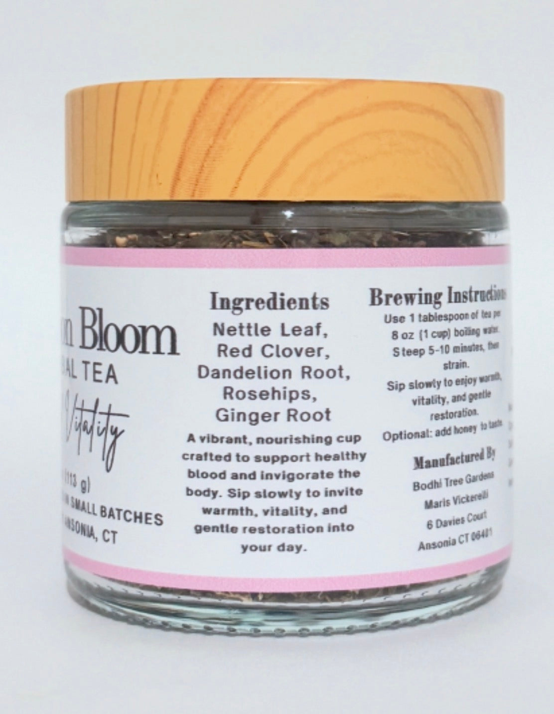 Crimson Bloom – Blood Vitality Handcrafted Tea