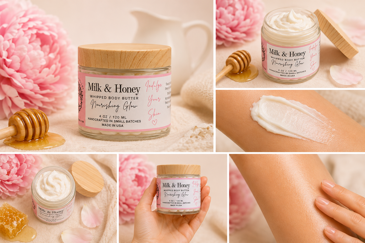 Milk + Honey Whipped Body Butter