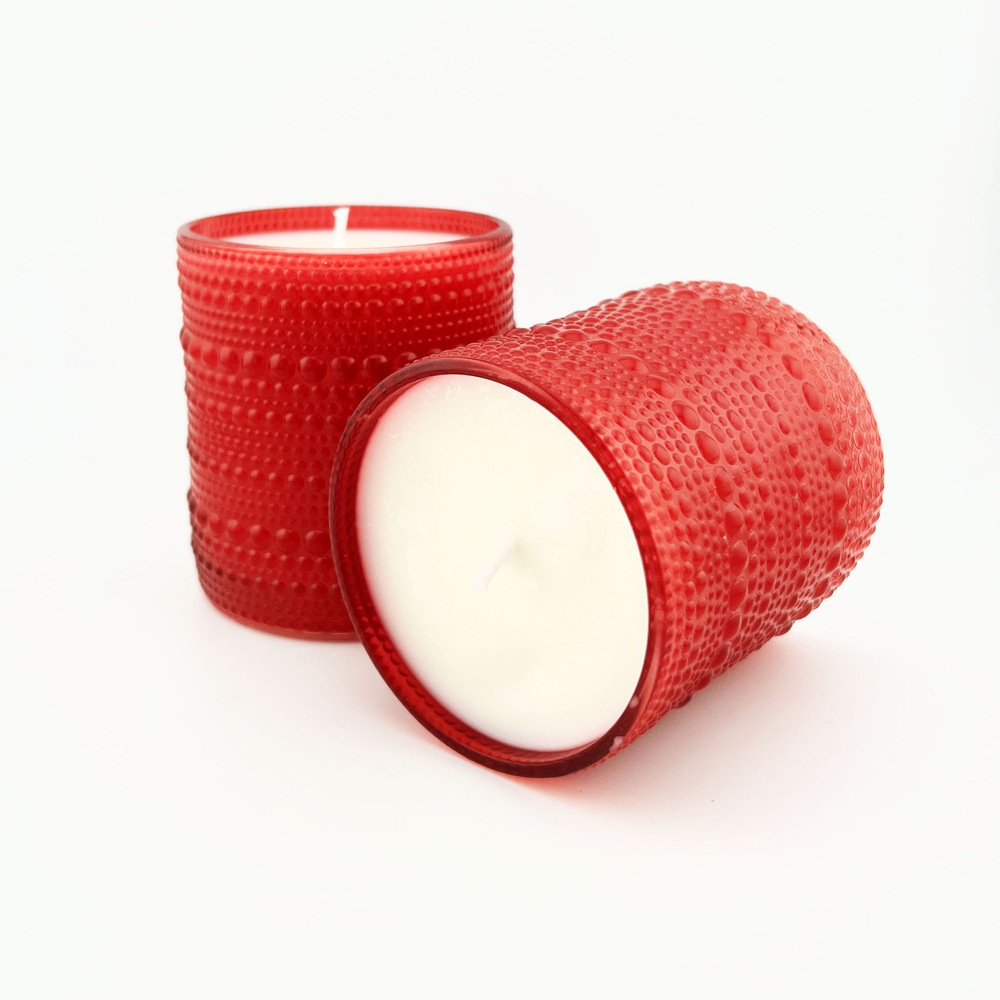 Crimson Glow Candle