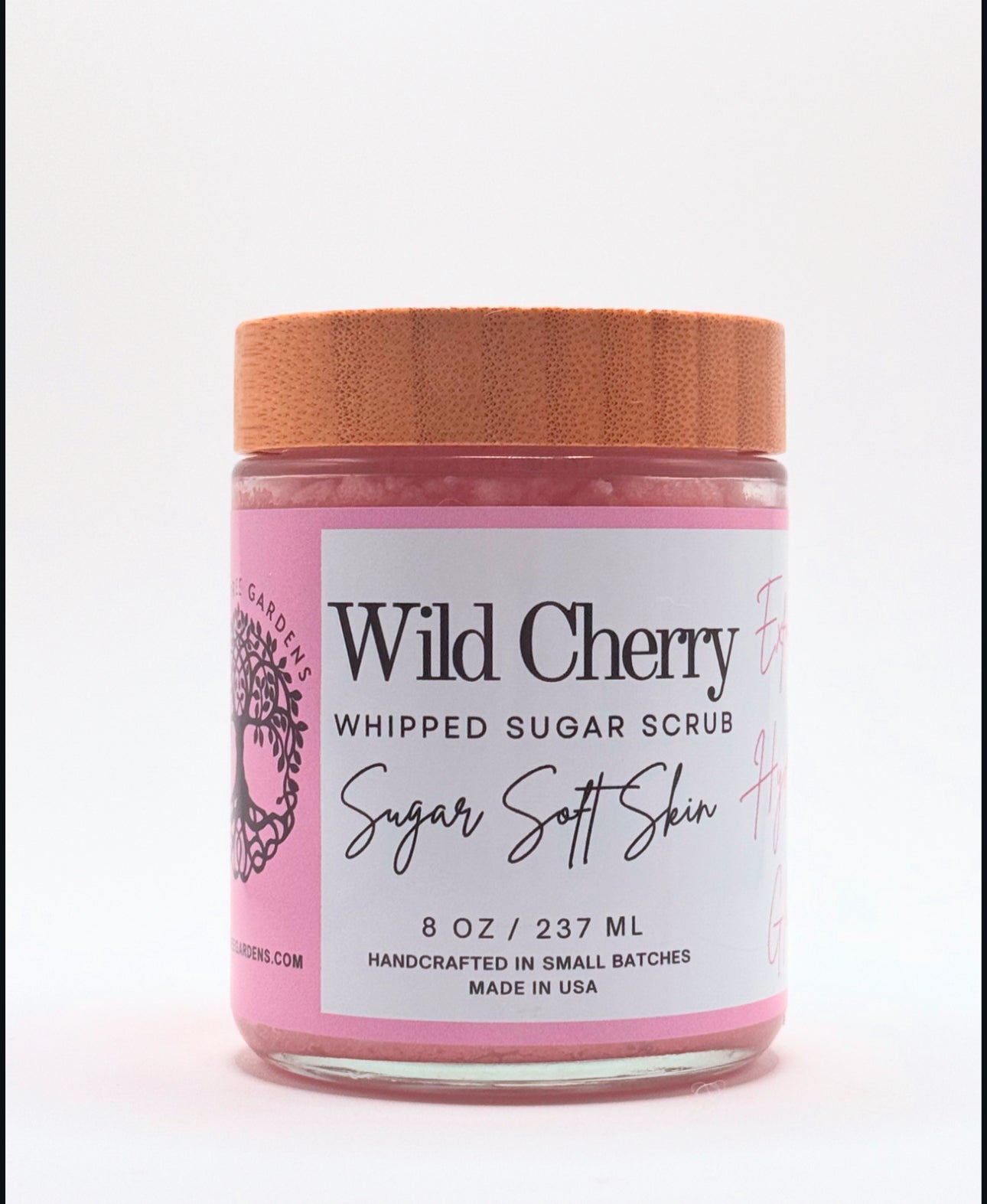 Whipped Sugar Scrub, Wild Cherry