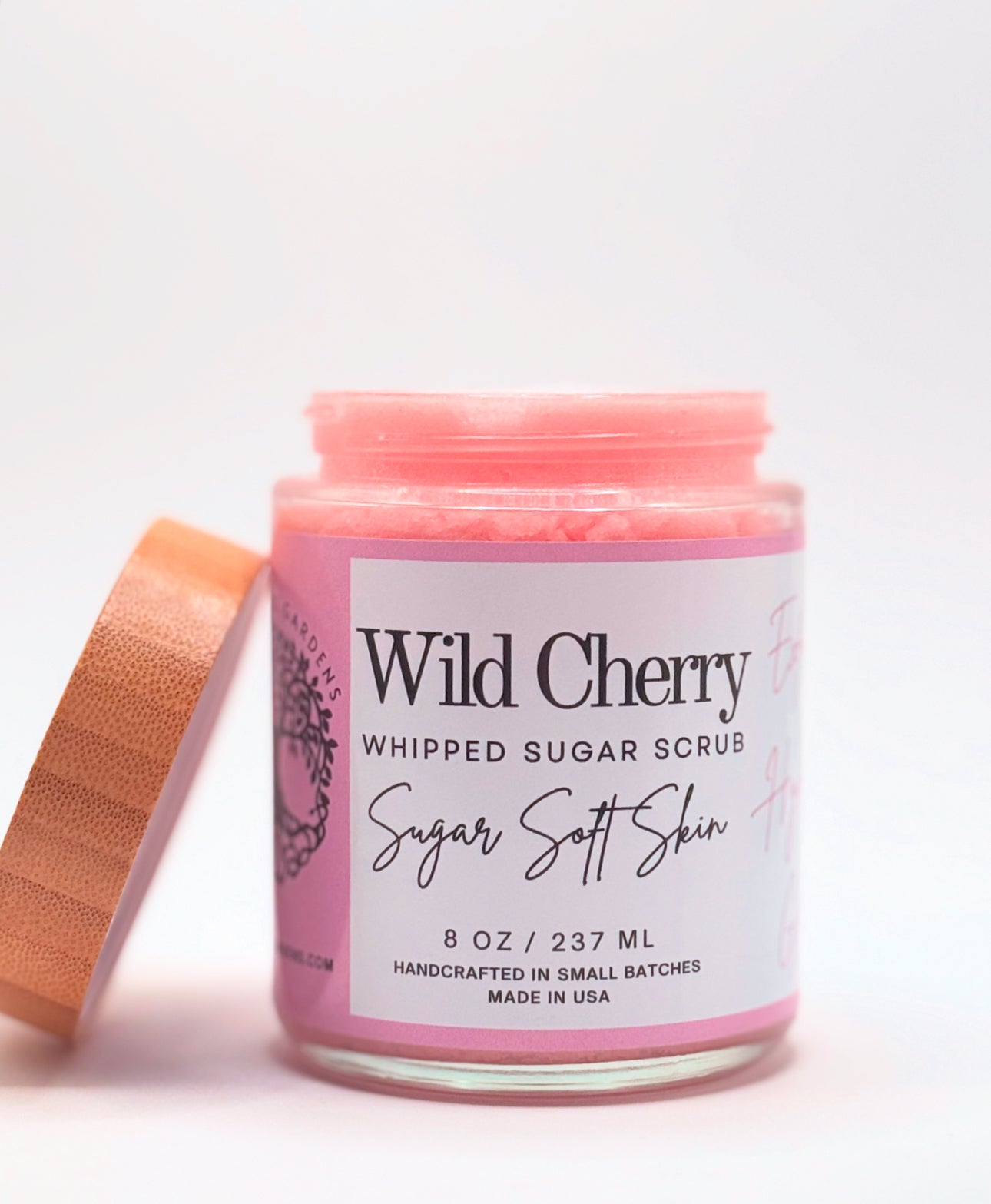 Whipped Sugar Scrub, Wild Cherry