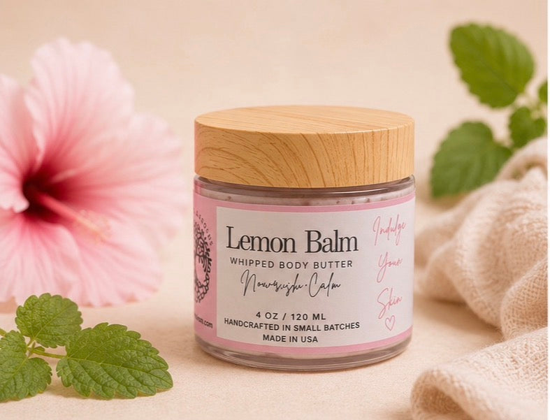 Lemon Balm Whipped Body Butter