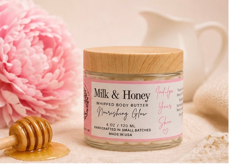 Milk + Honey Whipped Body Butter