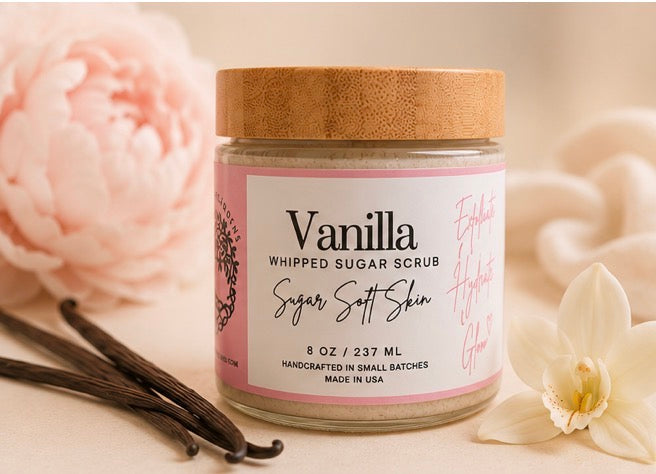 Vanilla Whipped Sugar Scrub
