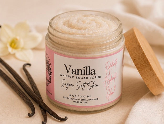 Vanilla Whipped Sugar Scrub