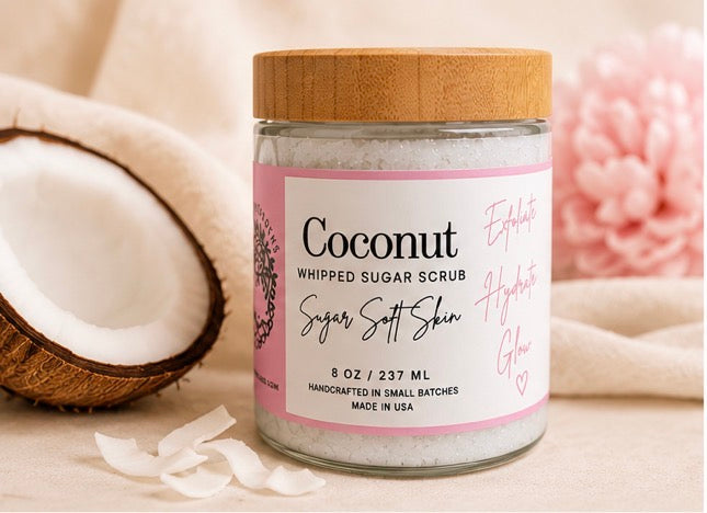 Coconut Whipped Sugar Scrub