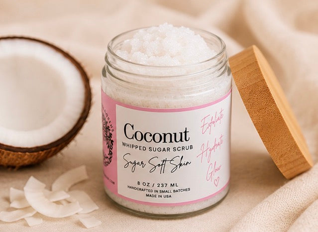 Coconut Whipped Sugar Scrub