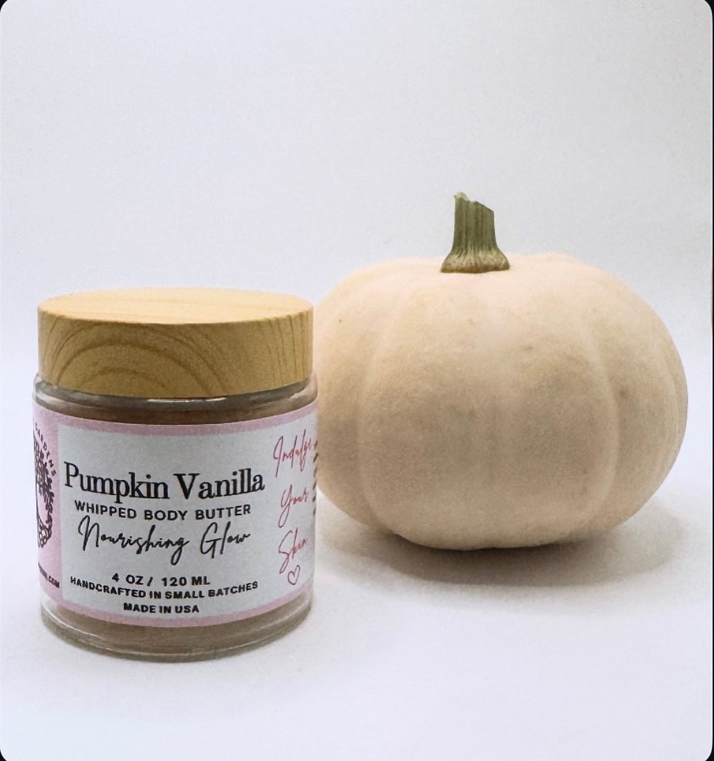 WHIPPED BODY BUTTER, PUMPKIN VANILLA