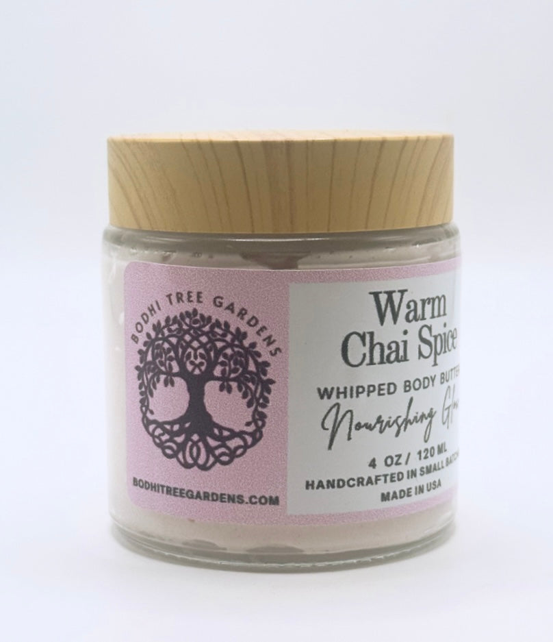 WHIPPED BODY BUTTER, WARM CHAI SPICE