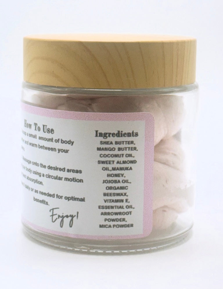 WHIPPED BODY BUTTER, FIG & HONEY