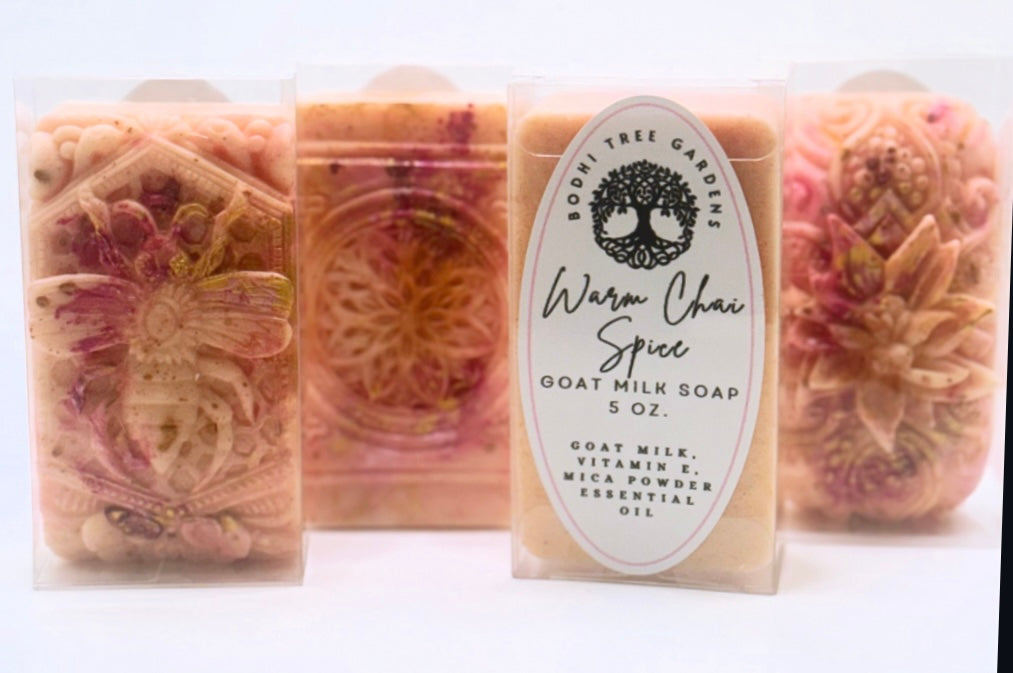 GOAT MILK SOAP, WARM CHAI SPICE