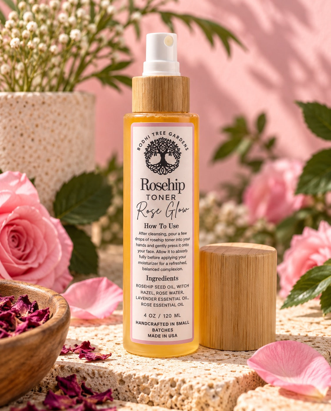 Rosehip Botanical Hydrating Facial Toner