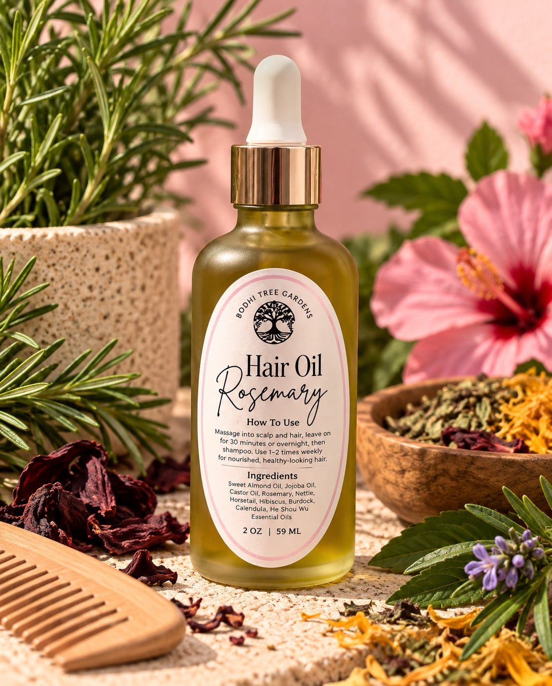 Rosemary Herbal Hair Oil