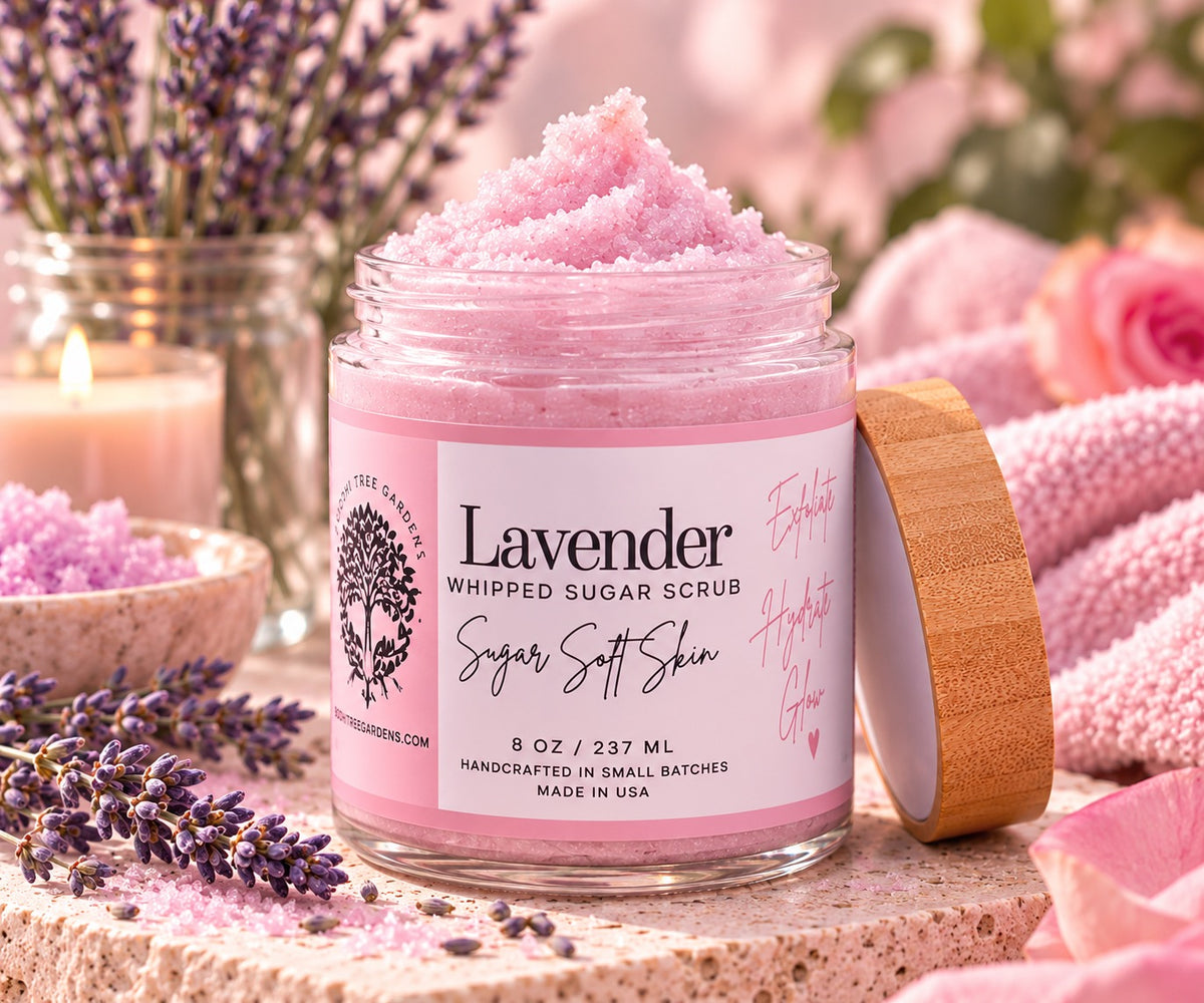 Lavender Whipped Sugar Scrub