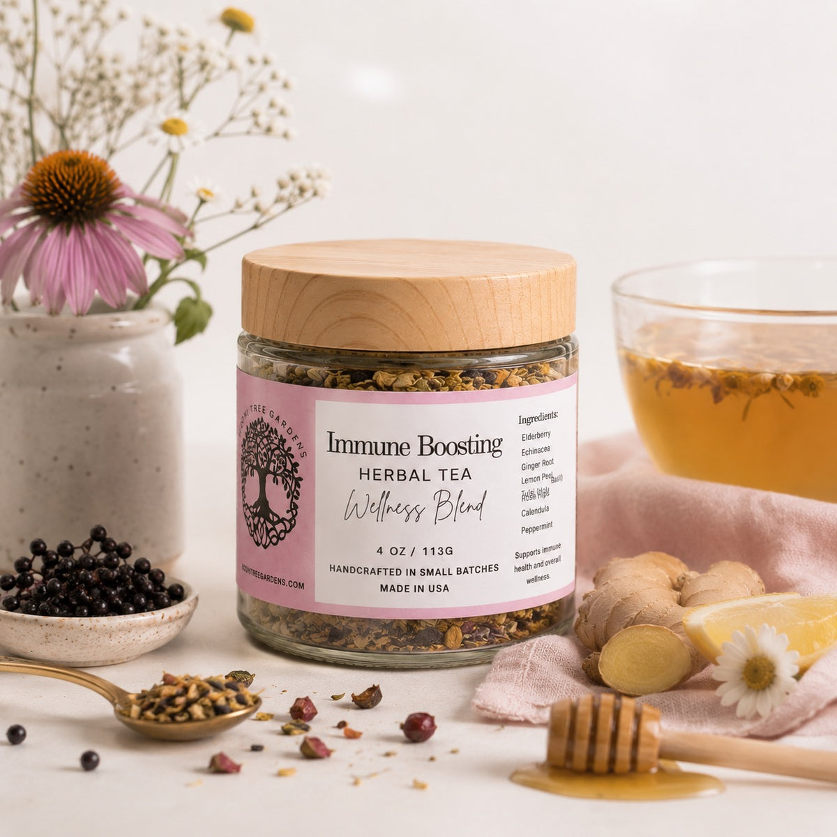 Immune Boosting, Wild Remedy Herbal Blend