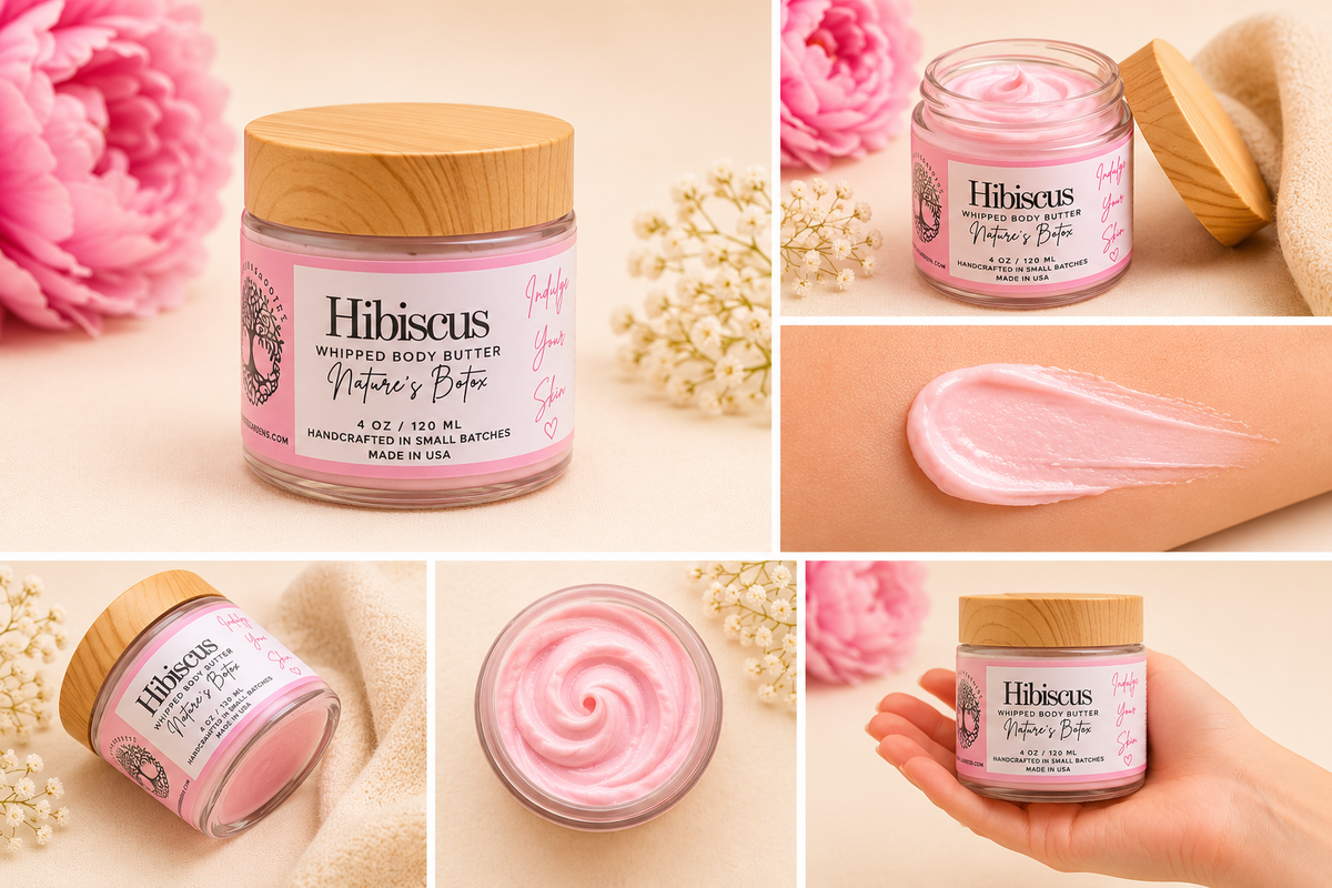 Hibiscus Whipped Body Butter